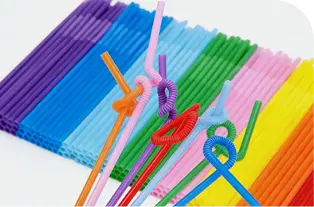 PP Flexible Straws